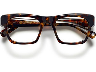 Moscot NUDNIK Ανδρικός Σκελετός Γυαλιών Οράσεως Κοκάλινος Καφέ