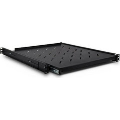 Inter-Tech 88887259 Ράφι για Καμπίνες Rack Μεταλλικό 1U 19" 550x485x44.5mm