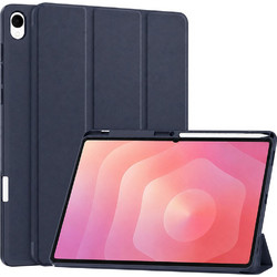 Techsuit Flex Trifold Navy Blue (Galaxy Tab S12 Plus)