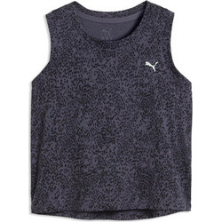 Puma Tropical Speed Graphic Tank Γυναικείο Αθλητικό T-Shirt Ανθρακί 529161-35
