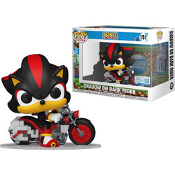 Funko Pop! Rides Sonic The Hedgehog 151 Shadow on Dark Rider Limited Edition