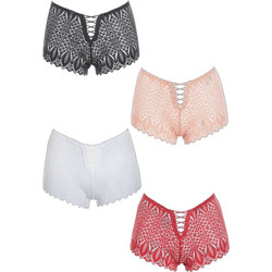 Gsecret Γυναικεία Μποξεράκια με Δαντέλα 4Pack 4P6436-39084