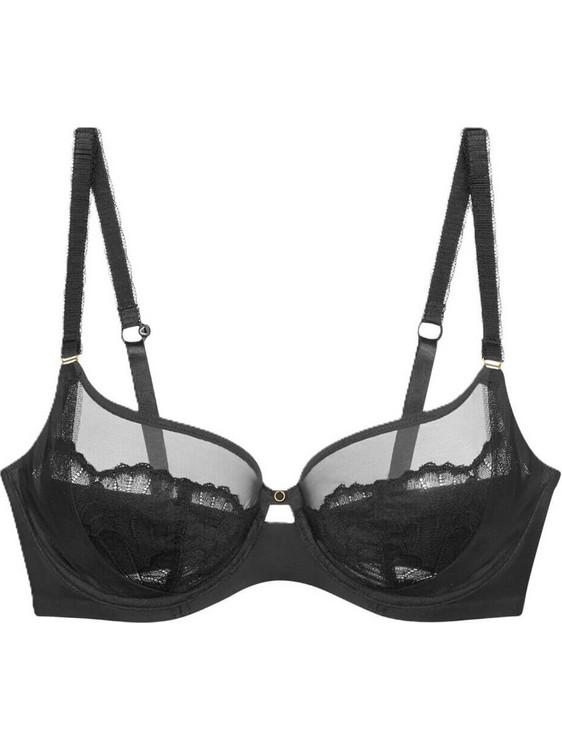 Triumph Love in Lace Σουτιέν με Μπανέλα Μαύρο 10228687-0004