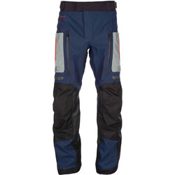 Klim Carlsbad Ανδρικό Παντελόνι Μηχανής Cordura Χειμερινό Αδιάβροχο Gore-Tex Μπλε Κόκκινο