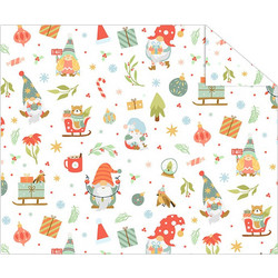 Ursus Gnome Christmas Χαρτόνι Λευκό 50x68cm 10τμχ 187112203