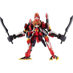 MegaHouse Neon Genesis Evangelion Desktop Army Shikinami Asuka Langley & Evangelion 2 15cm