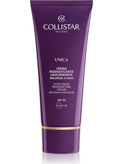 Collistar Unica Unifying Redensifying Hand & Decollete Ενυδατική Κρέμα SPF30 75ml