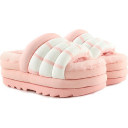 UGG Γυναικείες Παντόφλες Καλοκαιρινές Flatforms Ροζ 1127067-PSLP