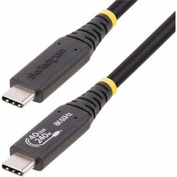 StarTech 1M-40G-USB4-CABLE USB-C to USB-C 240W 1m Black