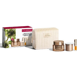 Clarins Extra Firming Cream 50ml + Facial Cream Refill 50ml + Lip Oil 1.4ml + Neseser