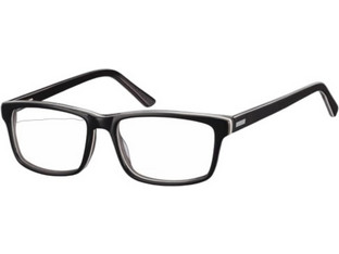 Sunoptic A69H Ανδρικός Σκελετός Γυαλιών Οράσεως Κοκάλινος Μαύρος