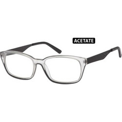 Sunoptic AM81 Ανδρικός Σκελετός Γυαλιών Οράσεως Μεταλλικός Διαφανής