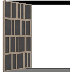 Vicoustic VicPattern Ultra Beat XL Ηχοαπορροφητικά Πάνελ 119x59.5x5cm 2τμχ Brown Oak