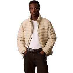 Calvin Klein Ανδρικό Μπουφάν Χειμωνιάτικο Puffer Μπεζ LV04LH528G