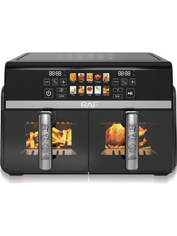 Raf R.5003 Air Fryer 10lt με Διπλό Κάδο
