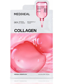 Mediheal Collagen Sheet Μάσκα Προσώπου για Αντιγήρανση & Ενυδάτωση με Κολλαγόνο 24ml