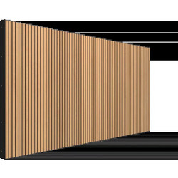 Vicoustic VicStrip Spacer Kit Ηχοαπορροφητικά Πάνελ 59.5x119cm 4τμχ Natural Oak