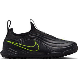 Nike Jr. Tiempo Maestro Club Flex TF IB5030-007 Παιδικά Ποδοσφαιρικά Παπούτσια με Σχάρα και Καλτσάκι Μαύρα