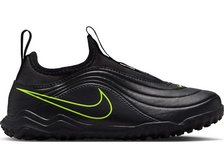 Nike Jr. Tiempo Maestro Club Flex TF IB5030-007 Παιδικά Ποδοσφαιρικά Παπούτσια με Σχάρα και Καλτσάκι Μαύρα