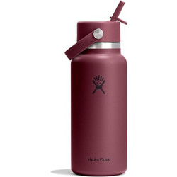 Hydro Flask Wide Mouth Flex Straw Burgundy 946ml