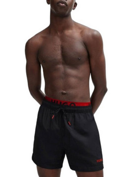 Hugo Boss Ανδρικό Μαγιό Σορτς Μαύρο 50496287-002