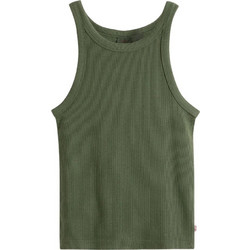 Levi's Γυναικείο Καλοκαιρινό Top Ριπ Χακί A3381-0034
