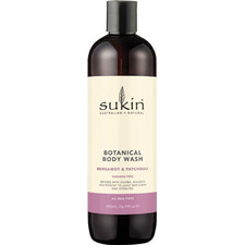 Sukin Bergamot & Patchouli Αφρόλουτρο σε Gel 500ml