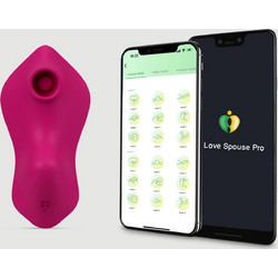 My Panty Sucker Δονητής Εσωρούχου για Ζευγάρια με App Control 10cm Ροζ