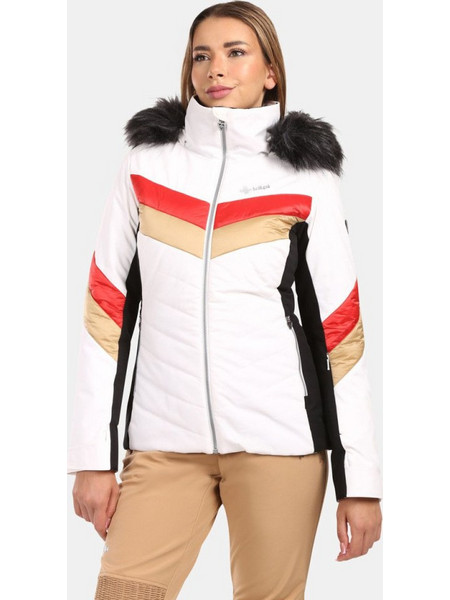 Kilpi LIN ZL0109KI-WHT Γυναικείο Μπουφάν για Ski & Snowboard
