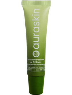 Auraskin Μatcha Microbiome Lip Balm Tube 10ml