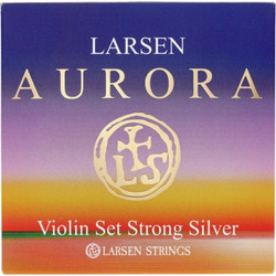 Larsen Strings Aurora D Silver Σετ 4 Χορδές Βιολιού Hard Tension