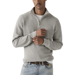 Levi's Ανδρικό Πουλόβερ με Φερμουάρ Γκρι 0058U-0002