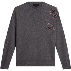 Ted Baker Enirah Γυναικεία Πλεκτή Μπλούζα Ανθρακί 285235