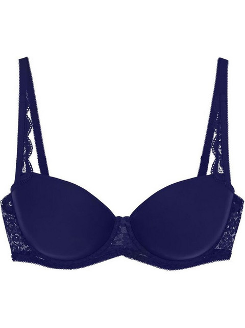 Triumph Amourette Σουτιέν Balconette με Μπανέλα Navy Μπλε 10214770-00XF