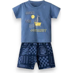 NEK Βρεφικό Σετ για Αγόρι Καλοκαιρινό Royal Blue 51426