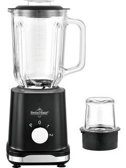 Swiss Haus BL2315G Μπλέντερ για Smoothie με Γυάλινη Κανάτα 1.5lt 500W