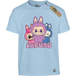 Takeposition Labubu Παιδικό T-Shirt Κοντομάνικο Γαλάζιο 806-1440