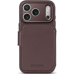 Decoded Leather Detachable Wallet Chocolate Brown (iPhone 18 Pro)