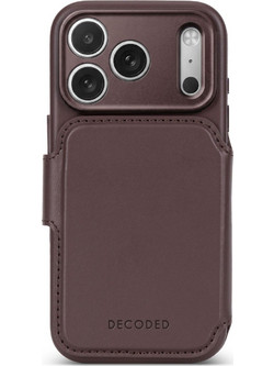 Decoded Leather Detachable Wallet Chocolate Brown (iPhone 18 Pro)