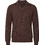 Funky Buddha Ανδρική Μπλούζα Polo Μακρυμάνικη Καφέ FBM014-016-09