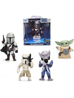 Jada Star Wars The Mandalorian & Grogu Σετ Φιγούρες Δράσης 7cm