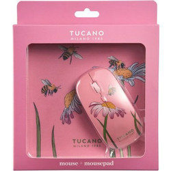Tucano Schizzo Daisies & Bees Ασύρματο Ποντίκι Pink