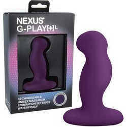 Nexus G-Play Large Πρωκτική Σφήνα Ασύρματη με Δόνηση Μωβ 3001-3471