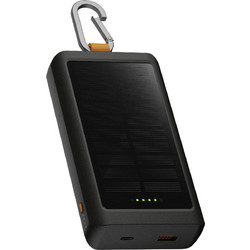 Xtorm Go2 Series Ηλιακό Power Bank 10000mAh 20W με Θύρα USB-A & Θύρα USB-C Black