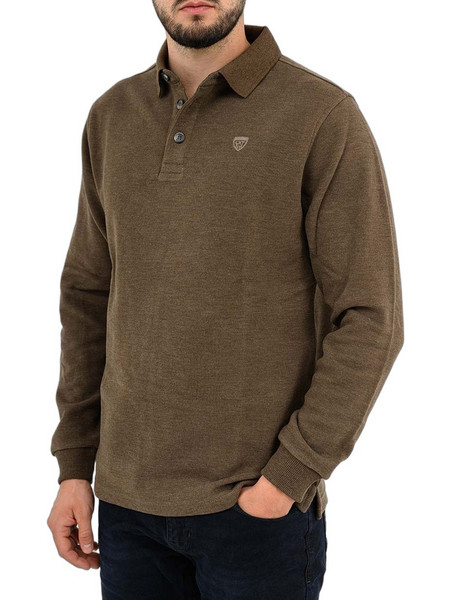 Lexton 13.38 Marine Ανδρικό Φούτερ Camel AW26
