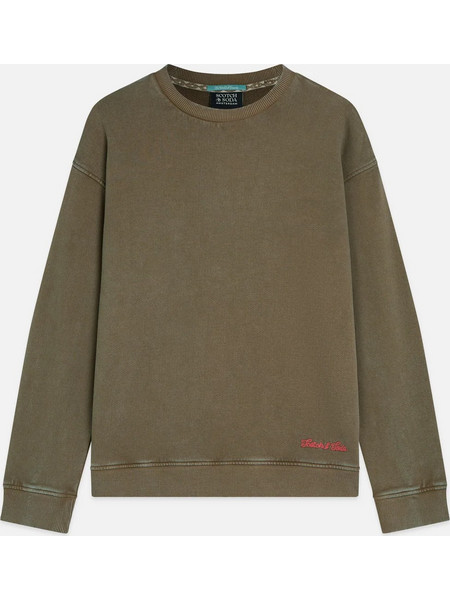 Scotch & Soda Ανδρικό Φούτερ Καφέ 183753-210