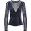 Only Γυναικείο Χειμερινό Top Βελούδινο Navy Μπλε 15360668