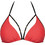 Marko Amal Bikini Top Τριγωνάκι Κόκκινο M-807