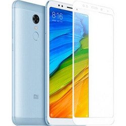 Σκληρυμένο Γυαλί (Tempered Glass) Προστασίας Οθόνης Πλήρης Κάλυψης για Xiaomi Redmi 5 - Λευκό
