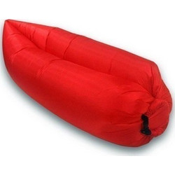 Αδιάβροχο XXL Lazy Bag Inflatable Air Sofa 900gr Φουσκωτό Στρώμα (oem) Κόκκινο